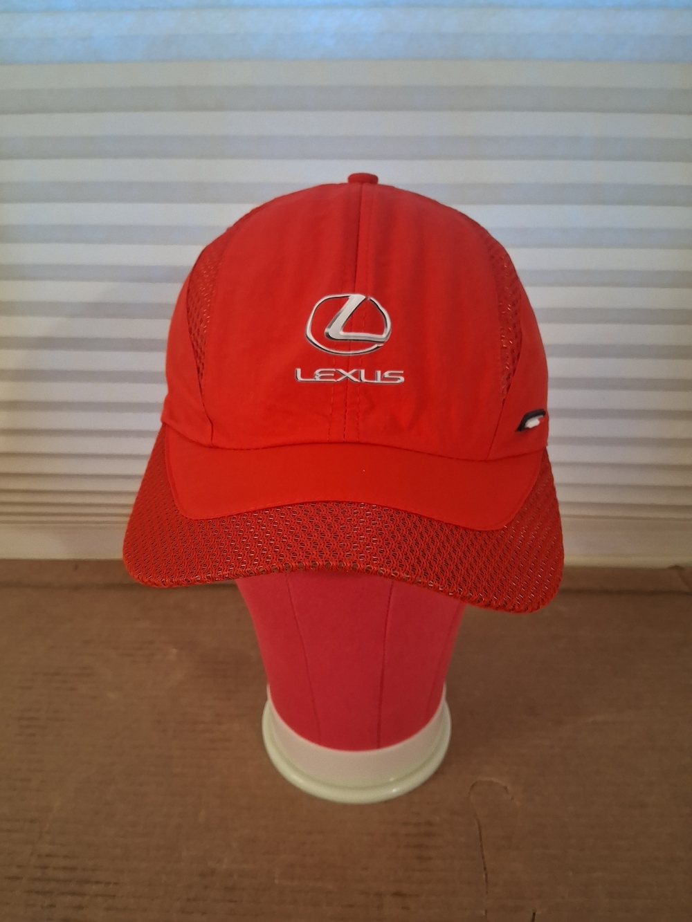 Lexus Red Performance Mesh Baseball Cap